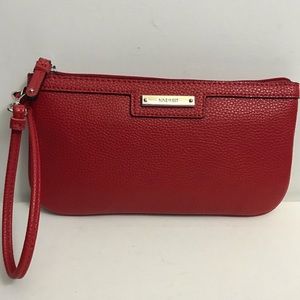 NWOT Nine West Wristlet Wallet Color: Red !!!